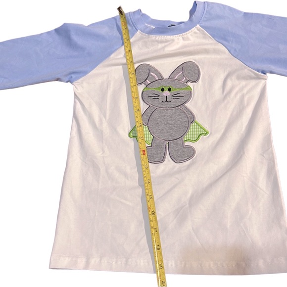 Smock Monkey super bunny embroidered raglan top size 5 - Picture 6 of 6